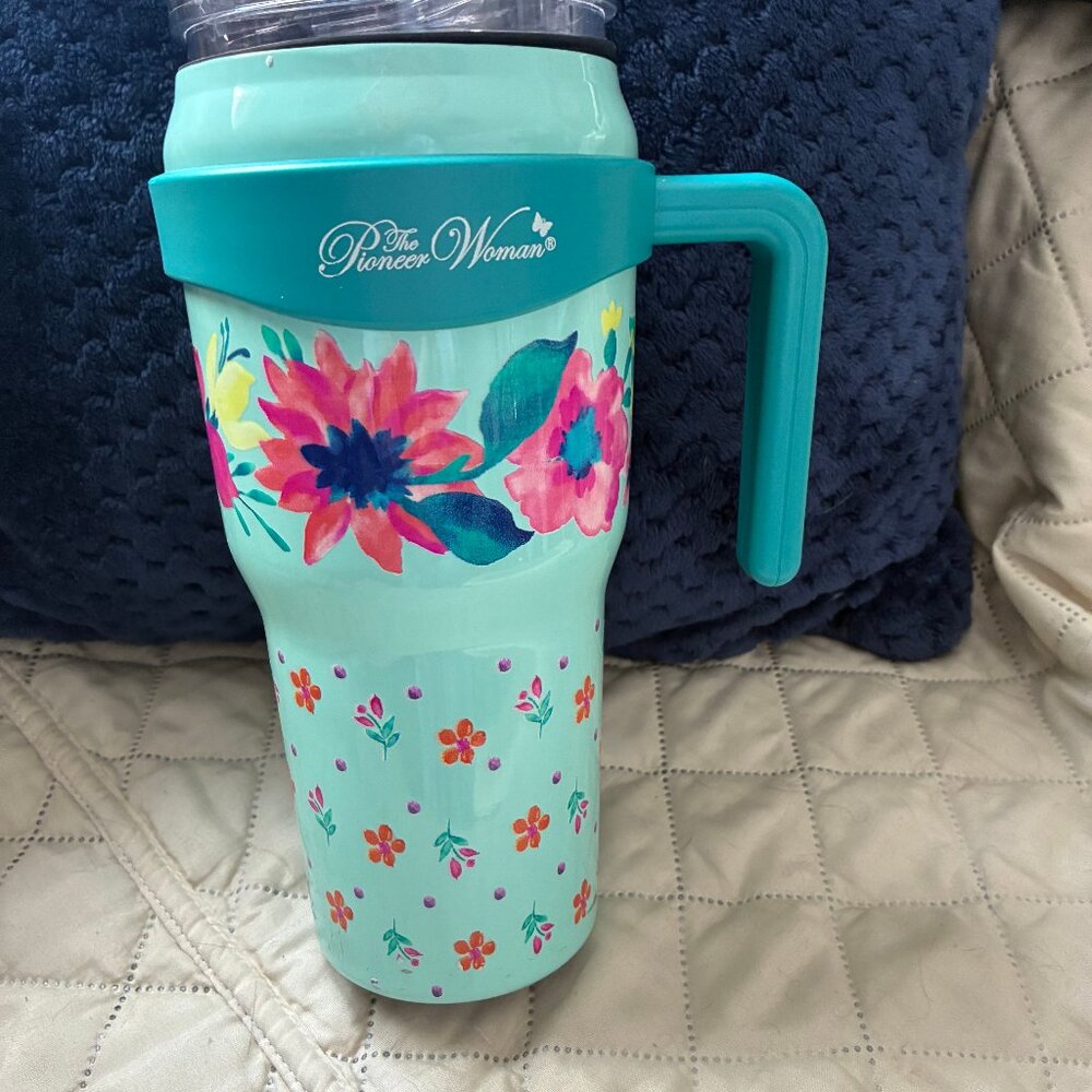 THE PIONEER WOMAN STAINLESS STEEL TUMBLER